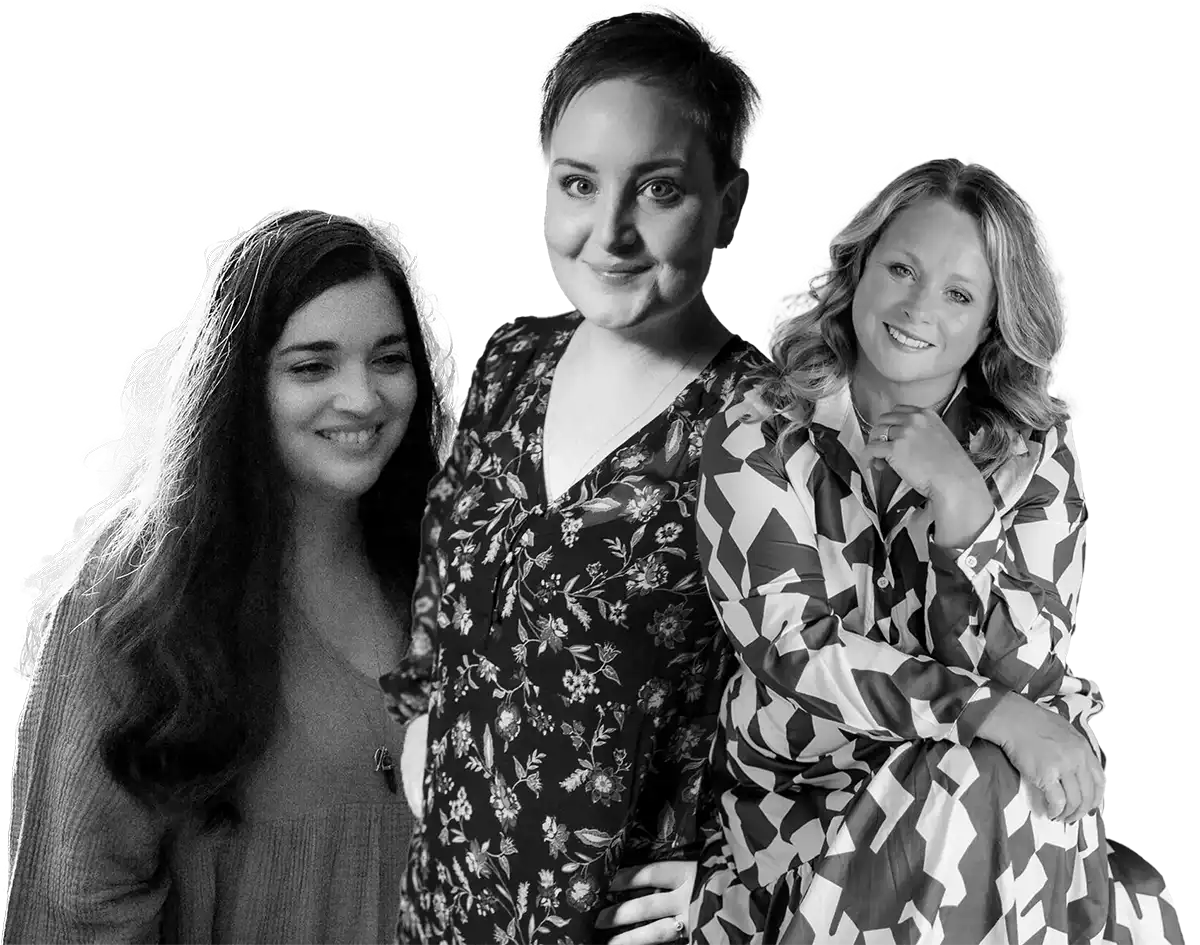 Image showing Milly, Stacey and Eddie