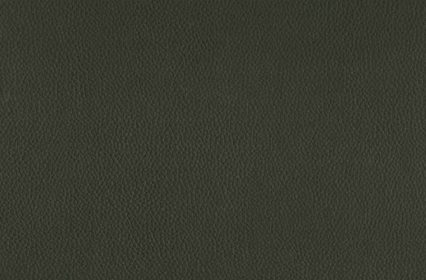 a leather cover material swatch forest green